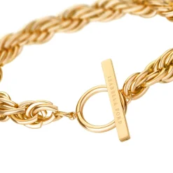 Sale Isabella Ford Bracelet Freda en Acier doré