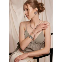 Femme Amelia Parker Bracelet Harblyn argenté