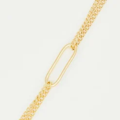 Femme By Rafaella Bracelet Hypnos en Argent doré