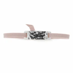 Femme Les Interchangeables Bracelet Plaque Ruban Granite Strass beige rosé