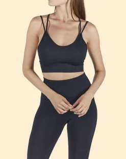 Femme Onamaste Brassière de sport Maintien léger noire