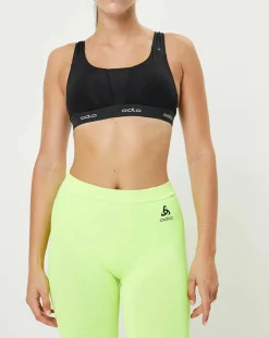 Femme Odlo Brassière de Sport Padded Maintien Médium noir