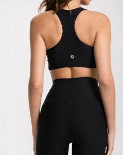 Femme Onamaste Brassière Lotus noire