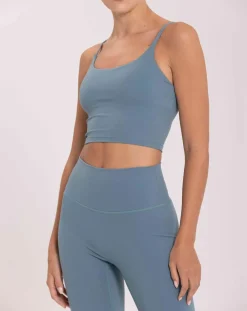 Femme Onamaste Brassière Mantra bleu jeans