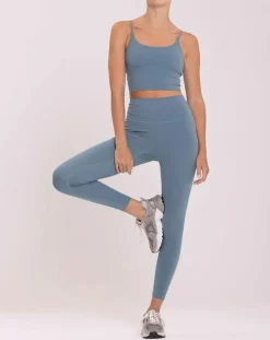 Femme Onamaste Brassière Mantra bleu jeans