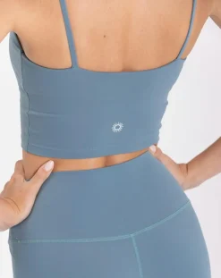 Femme Onamaste Brassière Mantra bleu jeans