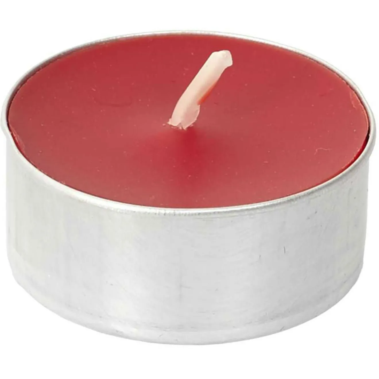 Home Deco Factory Calendrier de l'avent Photophores & Bougies Parfumées rouge - 21.7x37x4.2 cm