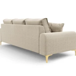 Sale Mazzini Sofas Canapé 4 places Madara beige - 237x102x90 cm