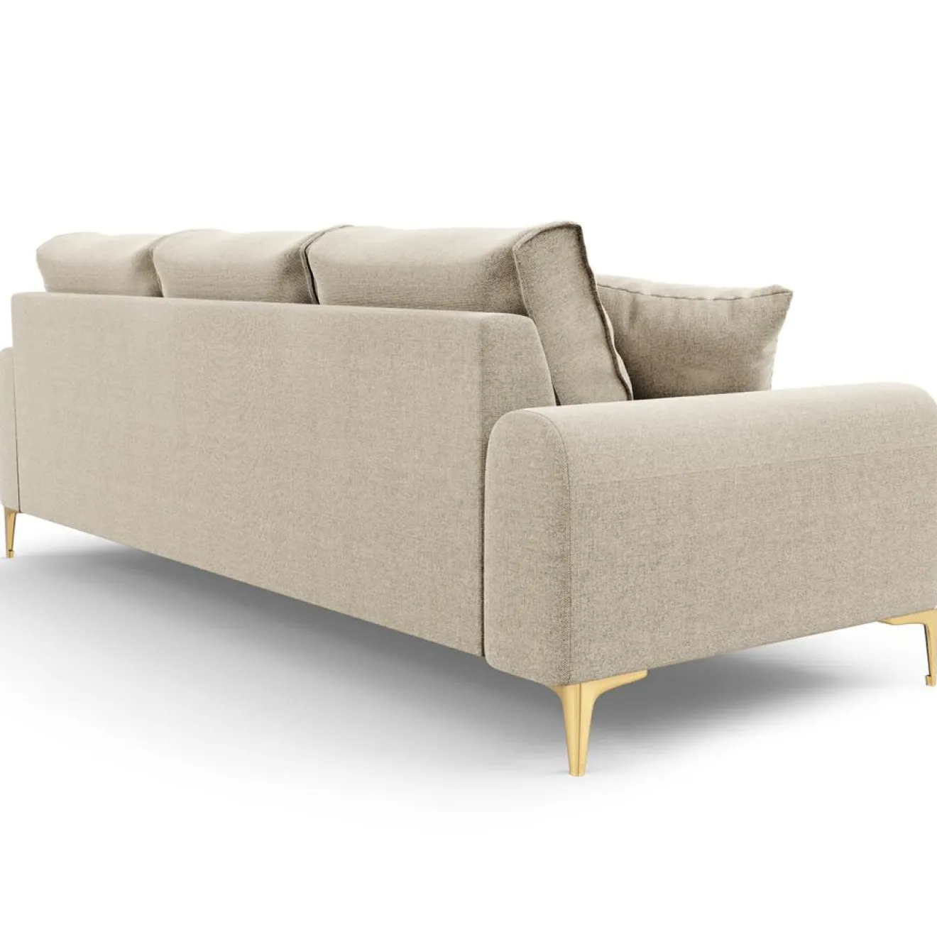 Sale Mazzini Sofas Canapé 4 places Madara beige - 237x102x90 cm
