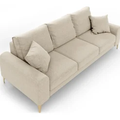 Sale Mazzini Sofas Canapé 4 places Madara beige - 237x102x90 cm