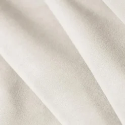 Outlet Mazzini Sofas Canapé droit Velours Vanda 4 Places beige clair - 286x100x85 cm