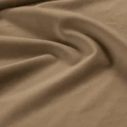 Online Mazzini Sofas Canapé en Velours Daphne 3 Places Beige Foncé - 210x105x86 cm