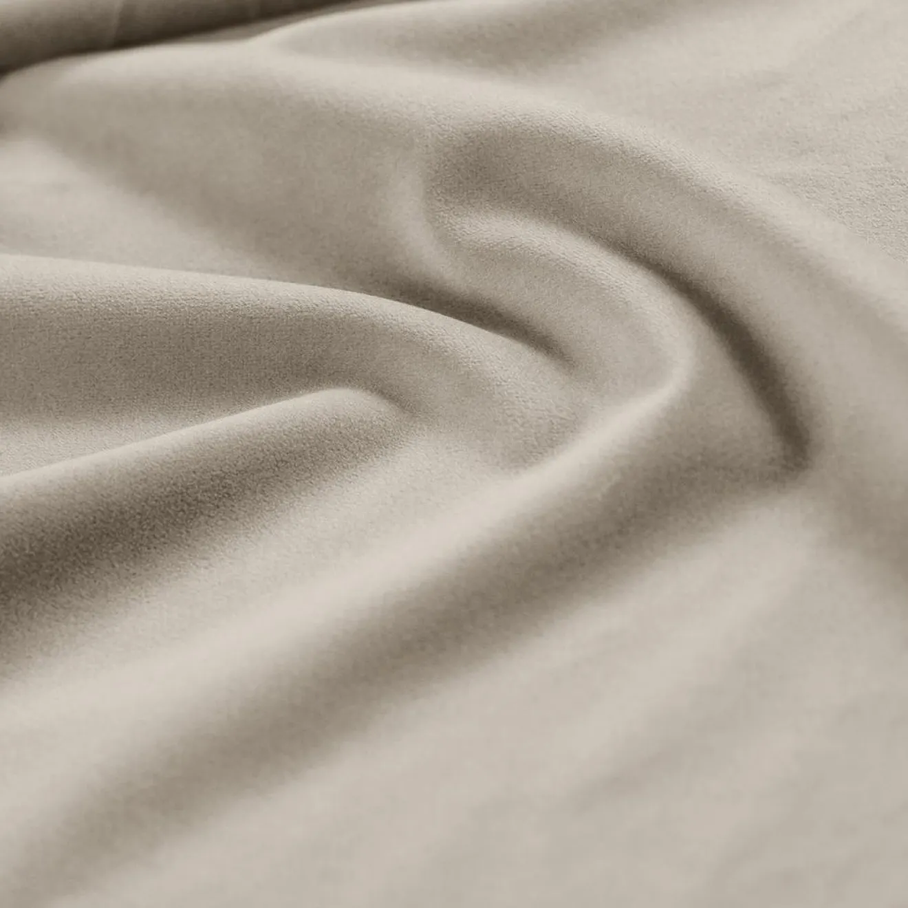 Online Mazzini Sofas Canapé en Velours Daphne 3 Places Beige Clair - 210x105x86 cm