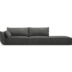 Sale Mazzini Sofas Canapé gauche Vanda 4 Places gris - 286x100x85 cm