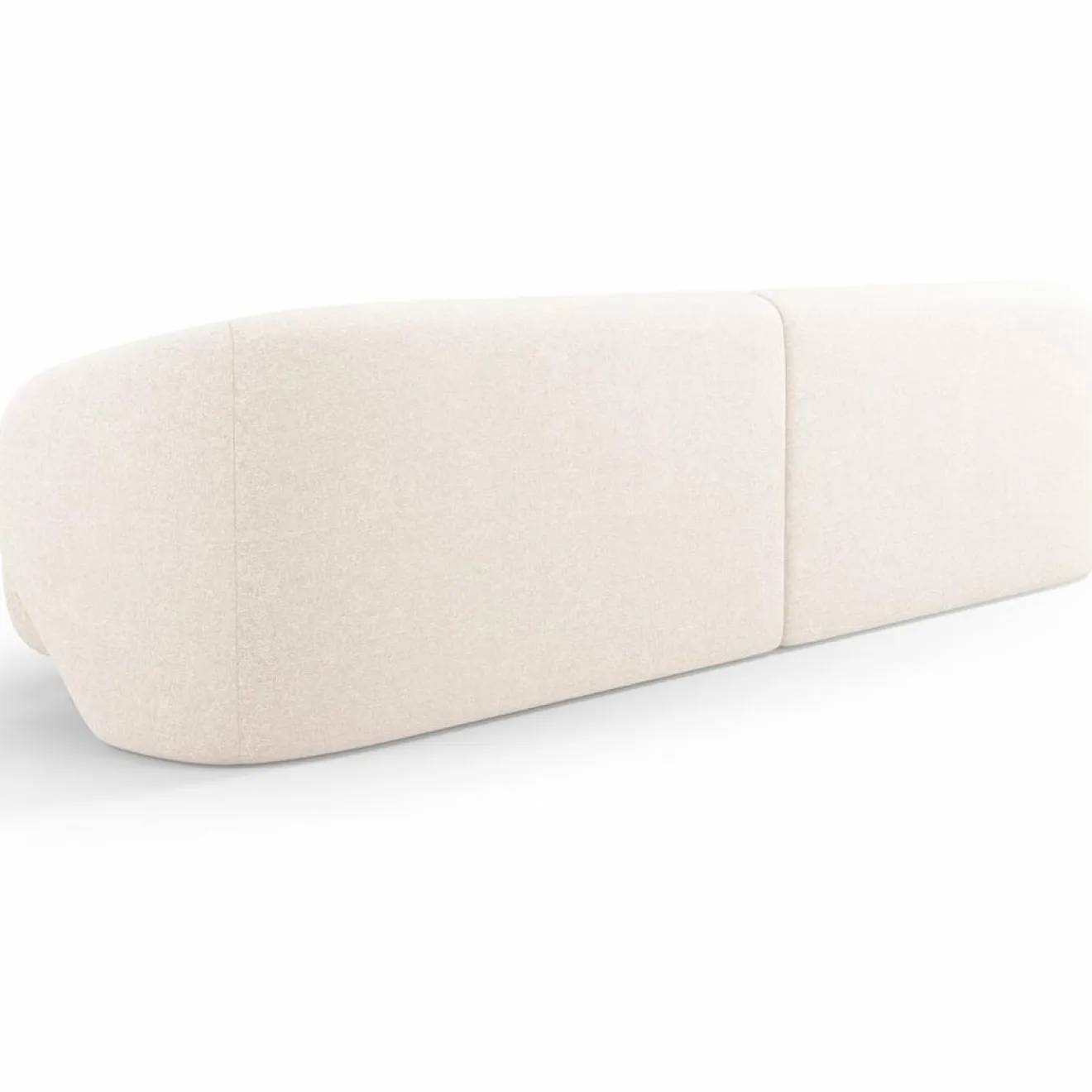 Online Mazzini Sofas Canapé Linden Chenille 4 Places beige clair - 304x102x72 cm