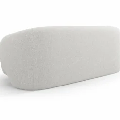 Mazzini Sofas Canapé Linden Chenille 2 Places argenté chiné - 169x102x72 cm