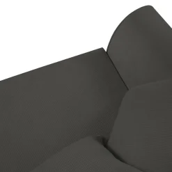 Mazzini Sofas Canapé Quince 3 Places gris foncé - 182x92x80 cm