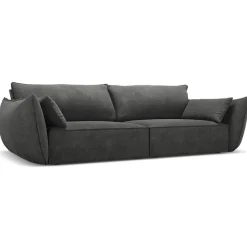 Sale Mazzini Sofas Canapé Vanda 3 Places gris - 208x100x85 cm