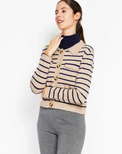Hot Assuili Cardigan Audrey nougat