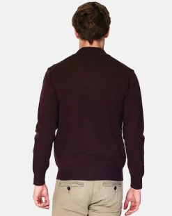 Homme C&Jo Cardigan en Cachemire mélangé Corentin café