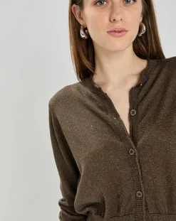 Outlet An'ge Cardigan Letitou army