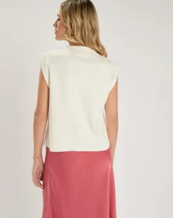 Femme An'ge Cardigan Levamaya blanc