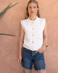 Clearance An'ge Cardigan Levamaya ecru