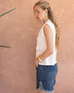 Clearance An'ge Cardigan Levamaya ecru