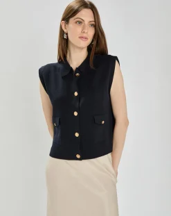 Hot An'ge Cardigan Levamaya marine