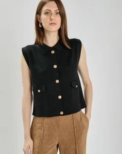 Femme An'ge Cardigan Levamaya noir