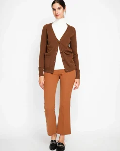 Outlet Assuili Cardigan Manon marron