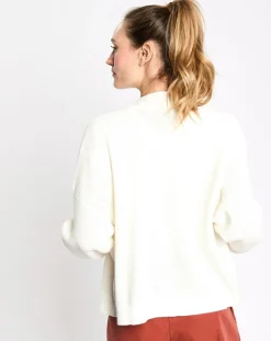 Hot Esprit Cardigan ouvert blanc