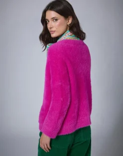 Femme Manoush Cardigan Oversize Nounours rose