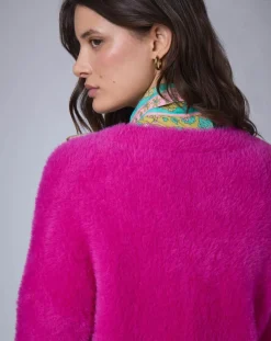 Femme Manoush Cardigan Oversize Nounours rose