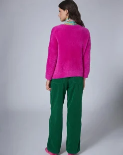 Femme Manoush Cardigan Oversize Nounours rose