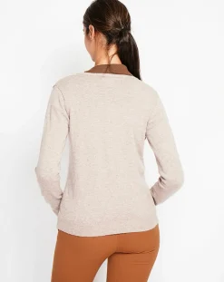 Femme Assuili Cardigan Perrine desert