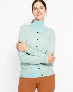 Online Assuili Cardigan Perrine jade