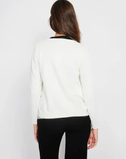 Femme Assuili Cardigan Perrine naturel