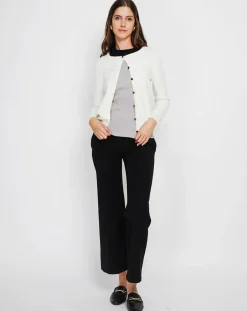 Femme Assuili Cardigan Perrine naturel