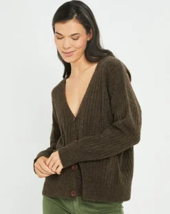 Femme Lauren Vidal Cardigan Seven moka