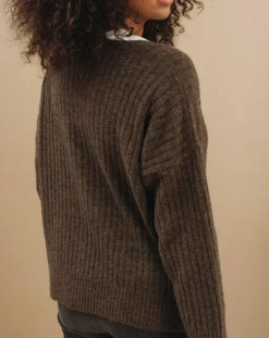 Femme Lauren Vidal Cardigan Seven moka