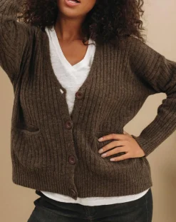Femme Lauren Vidal Cardigan Seven moka