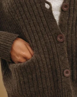 Femme Lauren Vidal Cardigan Seven moka