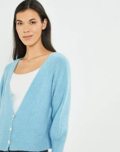 Lauren Vidal Cardigan Store ciel