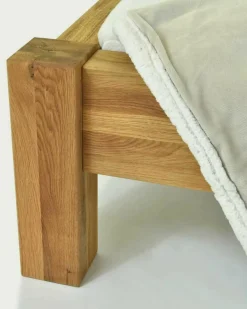 Discount Uniqka Carpenter - Lit en chêne massif