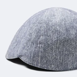Homme Devred Casquette en Coton & Lin Smarcel bleu myosotis