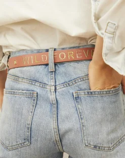 Wild Ceinture en Cuir Kimmy blush