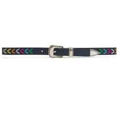 Femme Wild Ceinture en Cuir Kimmy marine