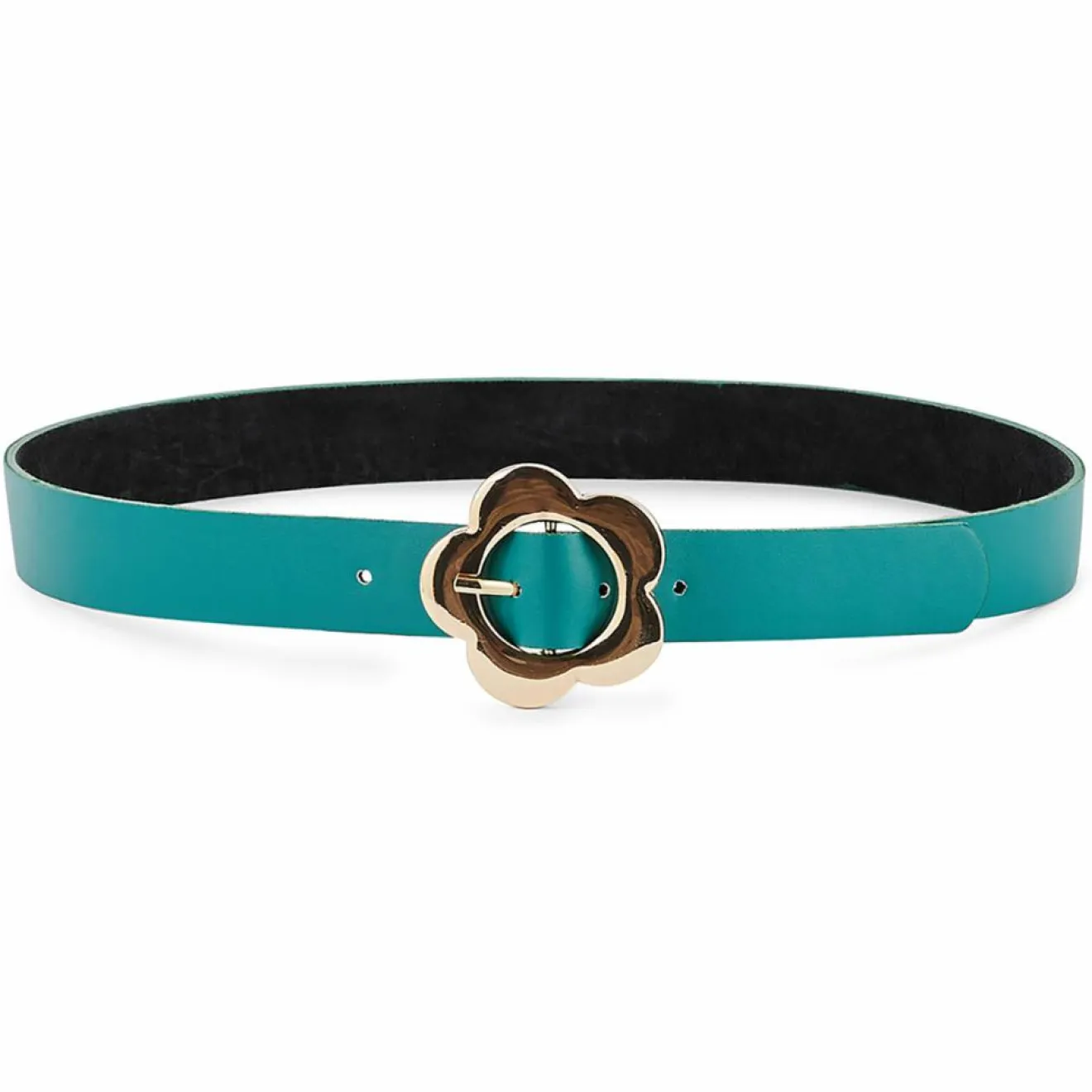 New Wild Ceinture en Cuir Power verte