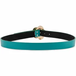 New Wild Ceinture en Cuir Power verte